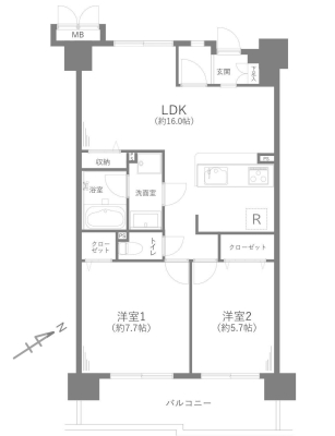 ���z�s���̒�3����6-1�̒��Ã}���V����