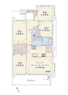 �����s���z�s������1����19-1�̒��Ã}���V�����̊Ԏ��}