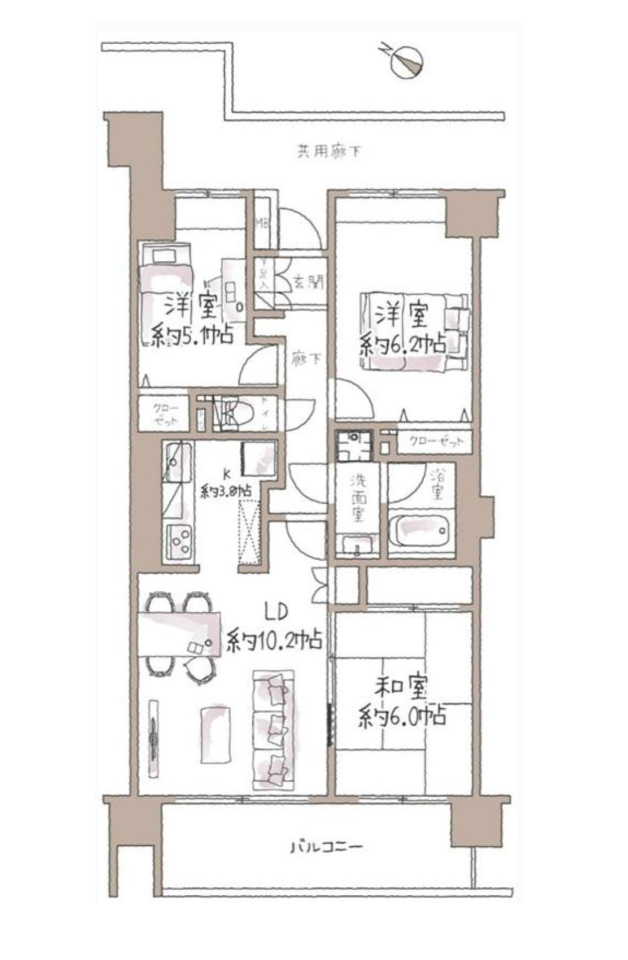 �����s���s�S��1624-1�̒��Ã}���V�����̊Ԏ��}